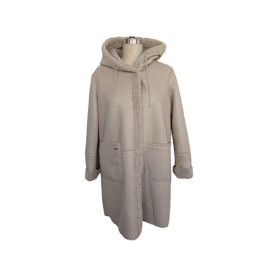 Faux Shearling Langhúðuð yfirstærð